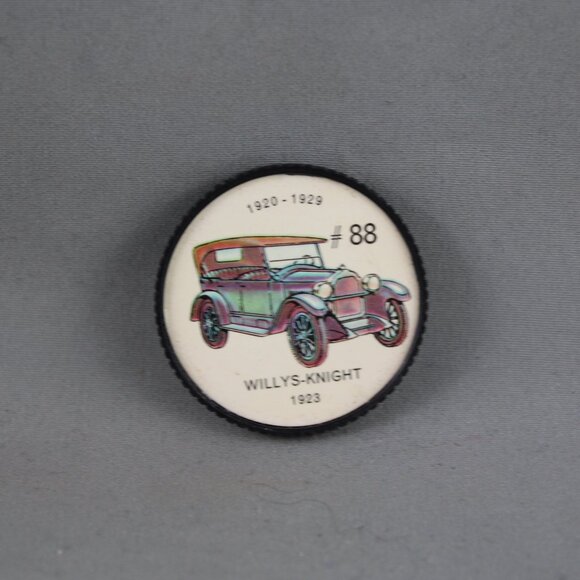 Jello Car Coins - # 88 of 200 - The Willys-Knight (1923) - Picture 3 of 3